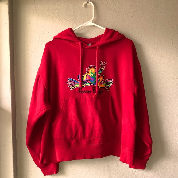 Peace Frogs Hoodie - Picture 1 of 6